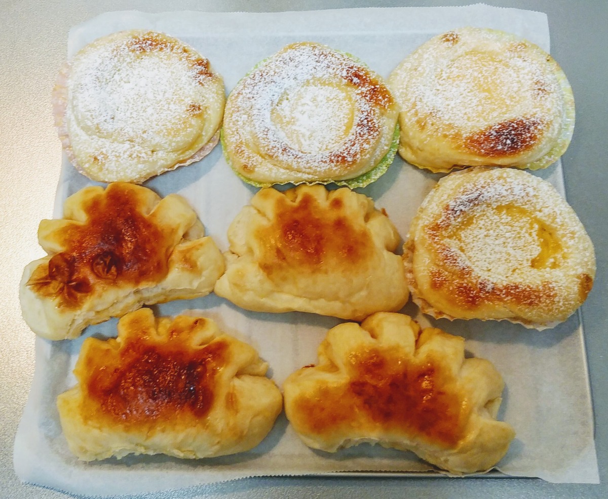 トースターでカスタードクリームパンを作ってみた ポイ活ゆる節約生活